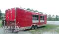 $Call-8.5 X 28' V-NOSED ENCLOSED CONCESSION FOOD VENDING TRAILER LOADED W/ EQUIPMENT & OPTIONS