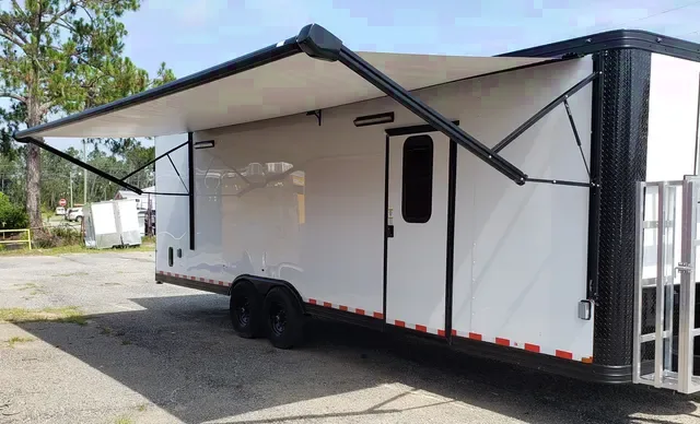 8.5X28' CUSTOM RACE READY CAR HAULER TRAILER