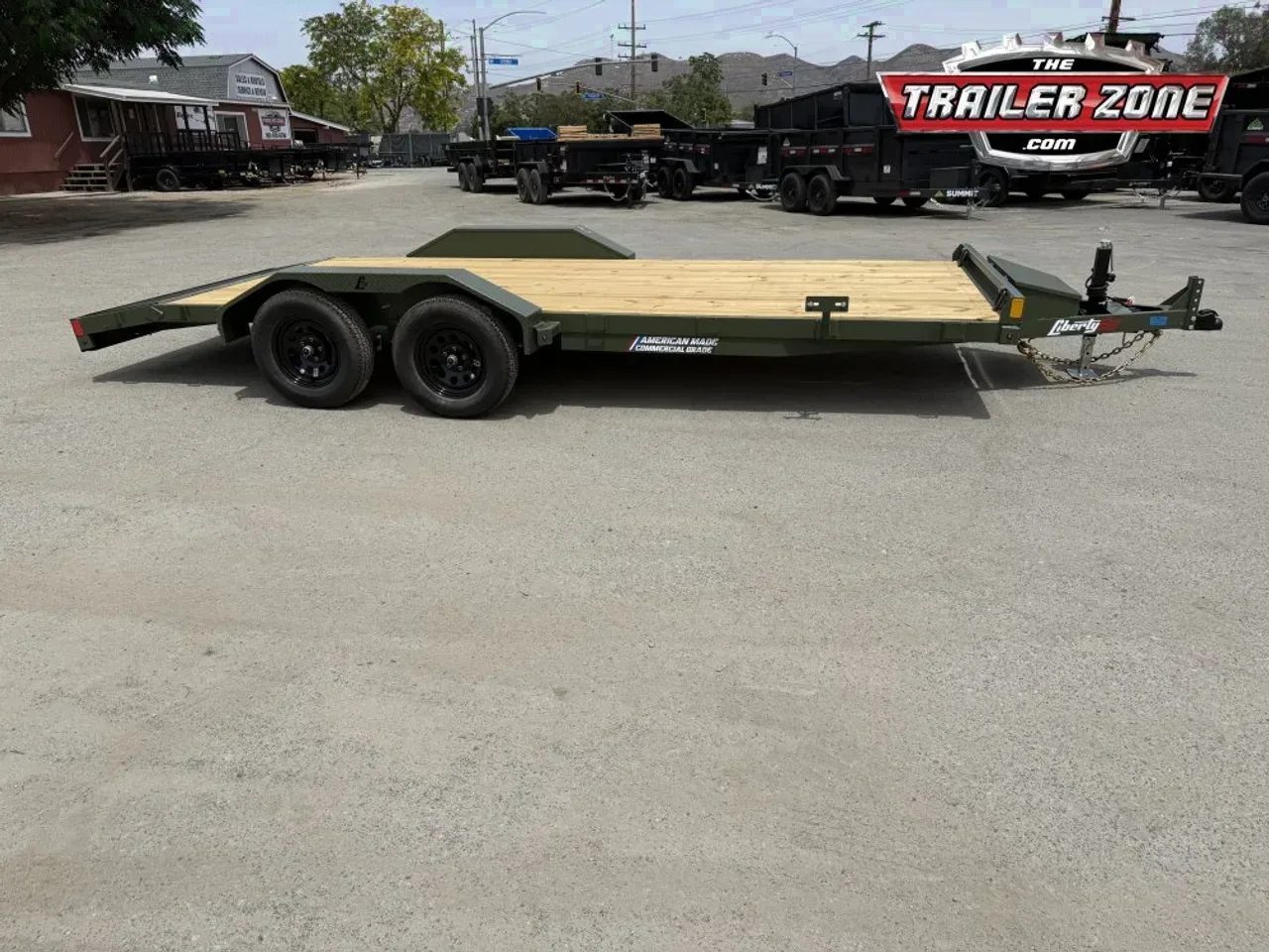 2026 LIBERTY LC7K- 83" x 18' CAR HAULER TRAILER