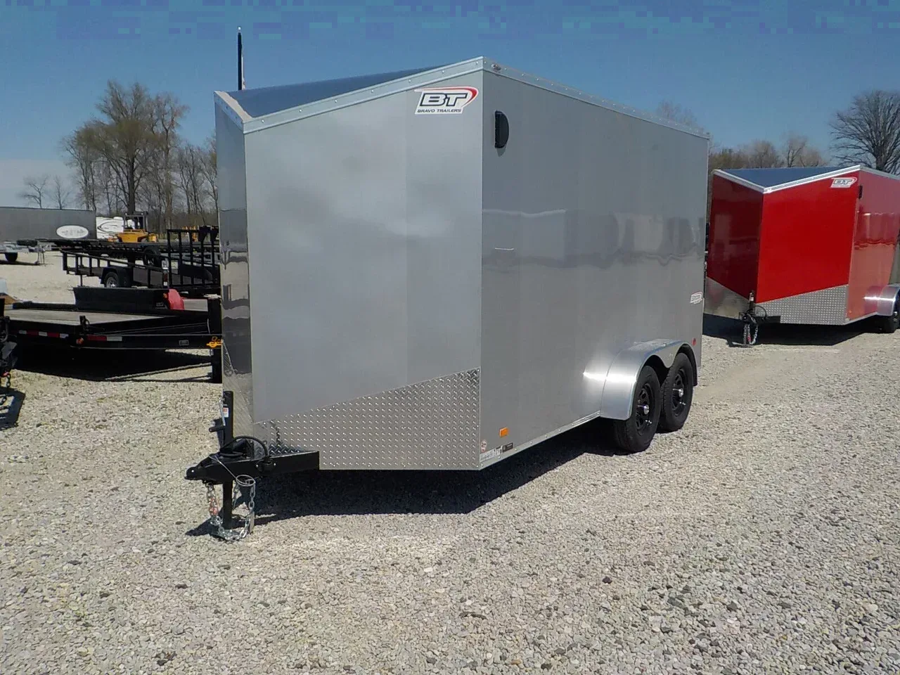 11523 - 2025 Bravo Trailers SC714 TA2 Cargo Trailer