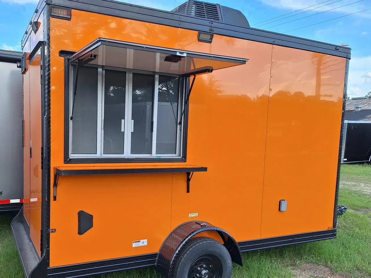2026 ORANGE CONCESSION TRAILER