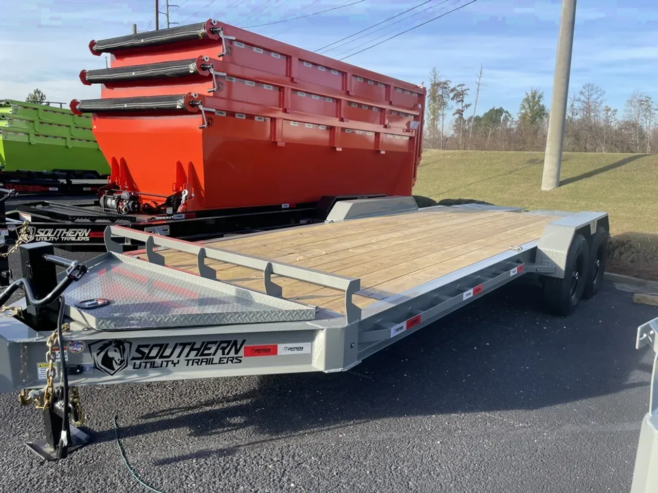 2026 Southern Utility 7 X 20 TA Equipment Trailer